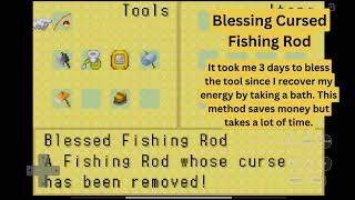 Blessing The Cursed Fishing Rod And Axe Harvest Moon Mfomt