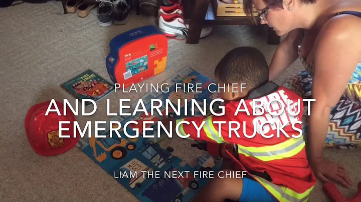 A Boy Meets His Firemen Friends