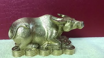 TRÂU,LINH VẬT PHONG THỦY BẰNG ĐỒNG