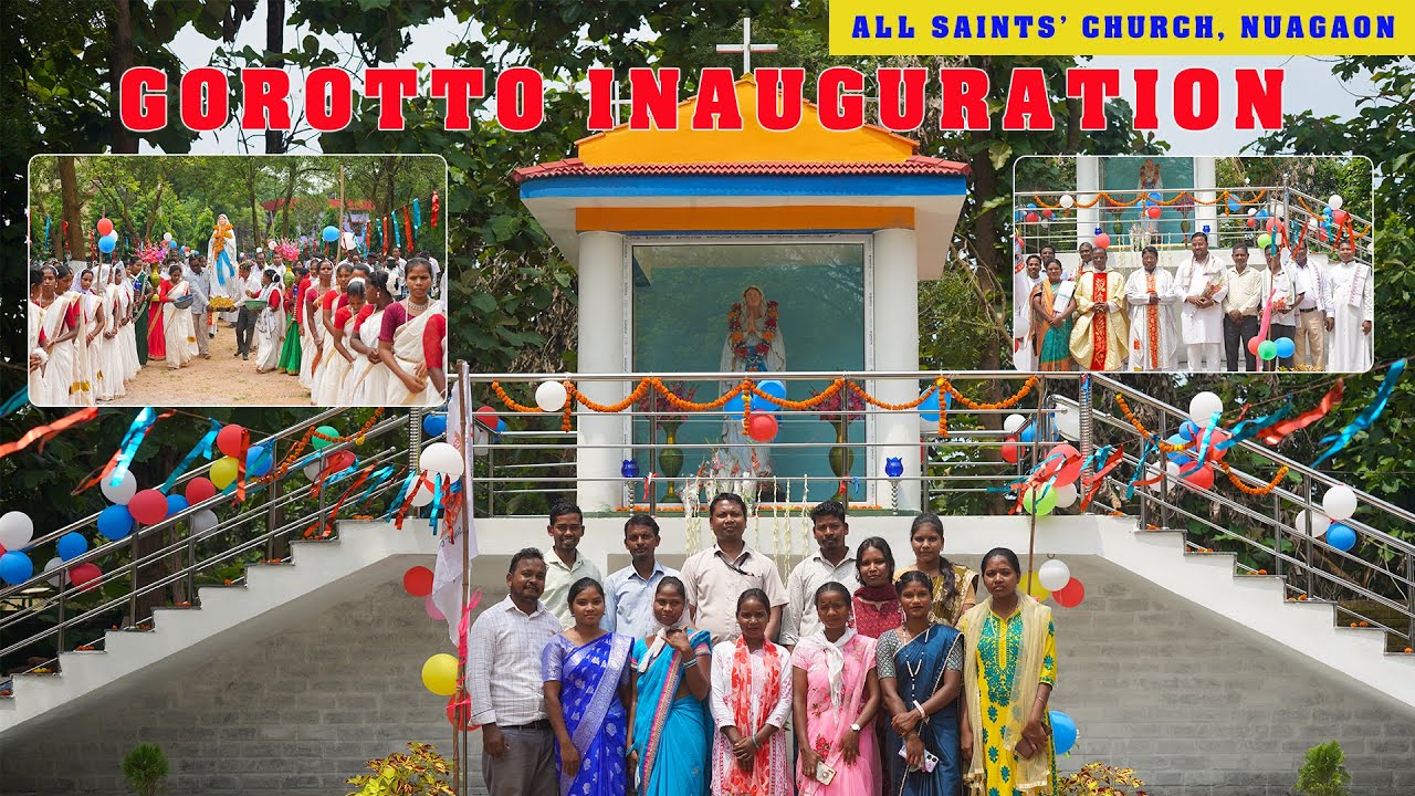 GOROTTO INAUGURATION BY MLA ROHIT TIRKEY (ALL SAINTS' CHURCH NUAGAON)