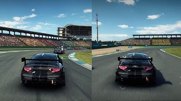 GRID Autosport Comparison Nintendo Switch and Xbox 360
