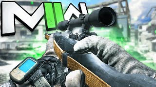 the KAR98K in MWII 2022...  (Modern Warfare 2 Sniping)