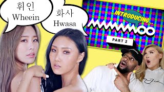 Reacting To 'INTRODUCING MAMAMOO! (Part 2: Wheein & Hwasa)' By Purple Hwake