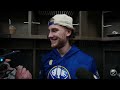 "Super Special" | Josh Doan After Winning Series Over Boston In Six Games | Buffalo Sabres Playoffs