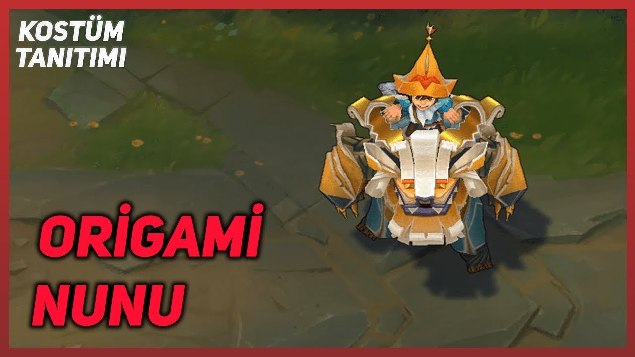 Origami Nunu & Willump (Kostüm Tanıtımı) League of Legends