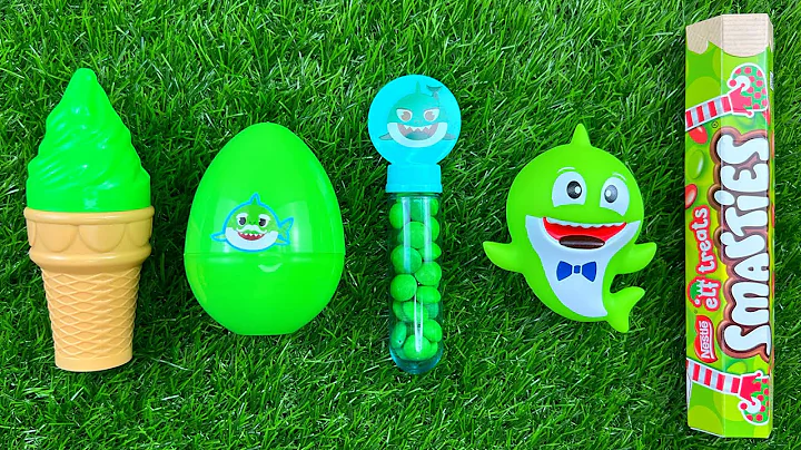 *NEW*🤩Funny Candy ASMR | Satisfying BABY SHARK Video | Softdrink Surprise Egg Sweets & Toys unboxing