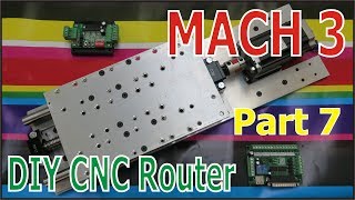 Build Your Own MACH3 CNC Router Table Project-Part 7 #cnc #router #cncrouter #mach3 #steppermotor