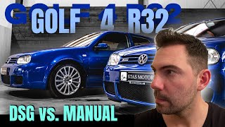 VW GOLF 4 R32 DSG vs. MANUAL | 2x DEEP BLUE | REVIEW | TEST DRIVE | STAS MOTORS
