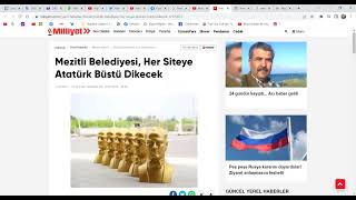 Belediye'den Milletin Parasıyla, Bedava Hizmet, Her Siteye Bir Ataput Büstü!