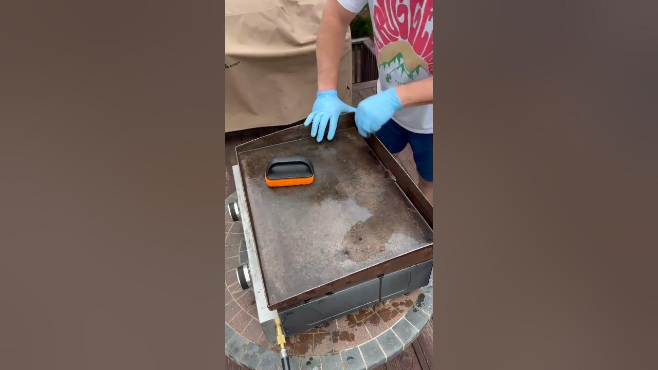 Restoring a Rusted Griddle Top How to Restore a Blackstone Griddle