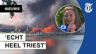 Gasten Beekse Bergen in shock: 'Je hoorde gasflessen ontploffen'