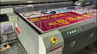 Caiyi UV Flatbed printer with Gen6 and Linear Motor