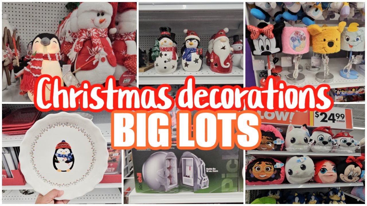 BIG LOTS SHOP WITH ME CHRISTMAS DECORATIONS AND MORE DISCOUNTS ...