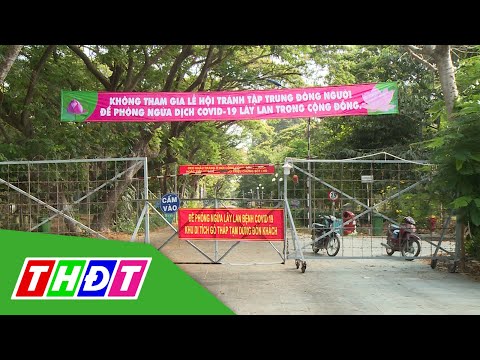 Video Đồng Tháp: Chốt chặn tuyên truyền không tổ chức Lễ hội... - youtube