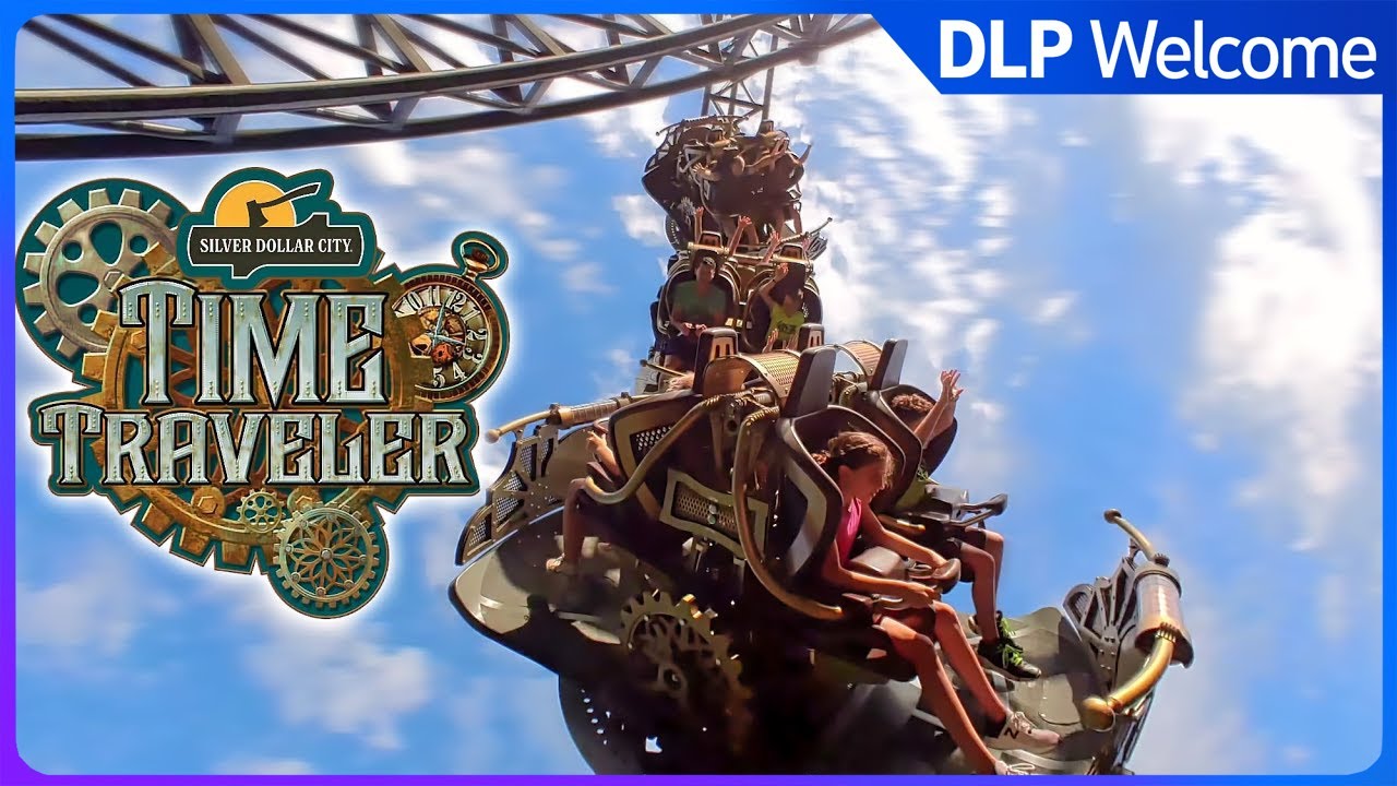 [4K POV] Time Traveler - On Ride - Silver Dollar City - YouTube