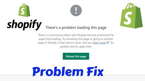 Shopify app not working | Shopify no internet connection | there was a problem login Shopify Today