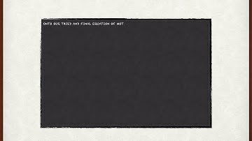 CSEC Physics Concepts - Episode 1: Equations of Motion