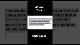 📝 Text Formatting in MS Word