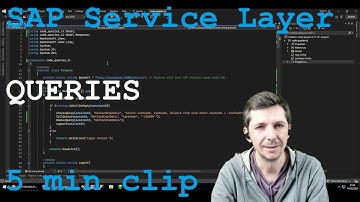 [EP 8] SAP Busines One v10 Service Layer | QUERIES