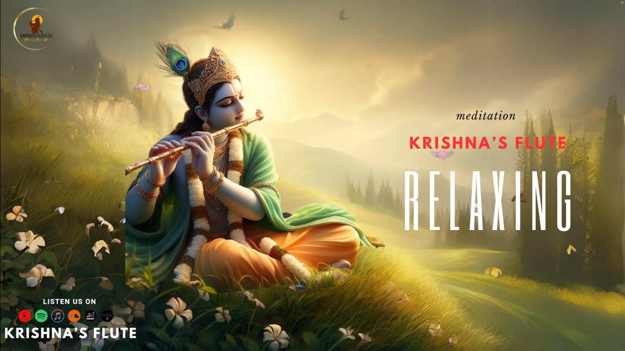 Lord Krishna  Flute    Meditation Music Study Sleeping Calming Music  Epi 6 live