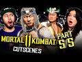 MORTAL KOMBAT 11 Ultimate Full Cutscenes ( Part 5 ) REACTION! | MK11