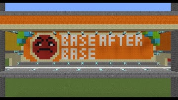 GEOMETRY DASH LEVEL 5 - BASE AFTER BASE IN MINECRAFT! (OLD)