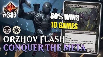 💀☀️ ORZHOV FLASH GET SOME WINS IN MYTHIC STANDARD | MTG ARENA Standard OM1 Trough the Omenpaths SPM