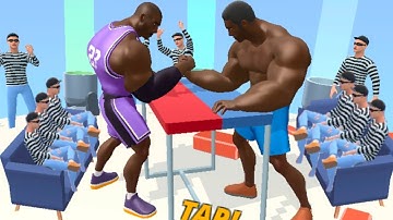 Muscle Rush - Smash Running Game - All Heroes Unlocked Gameplay Walkthrough Part 12 (Android & iOS)