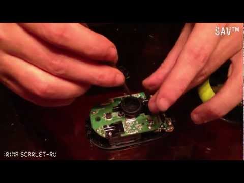 Разборка сборка Microsoft Wireless Mobile Mouse 4000