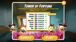 Angry Birds 2 - Tower of Fortune for Pop Stars Hat Set Session 2 - Tower of 2nd Floor Pigs!!! screenshot 4