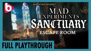 MAD EXPERIMENTS: ESCAPE ROOM - SANCTUARY | Full playthrough | escape a forsaken convent screenshot 2