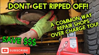 Common way mower shops and dealerships rip you off! Plus how to save $$$ buying a PTO clutch.