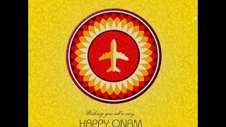 Alhind Onam wishes Gif