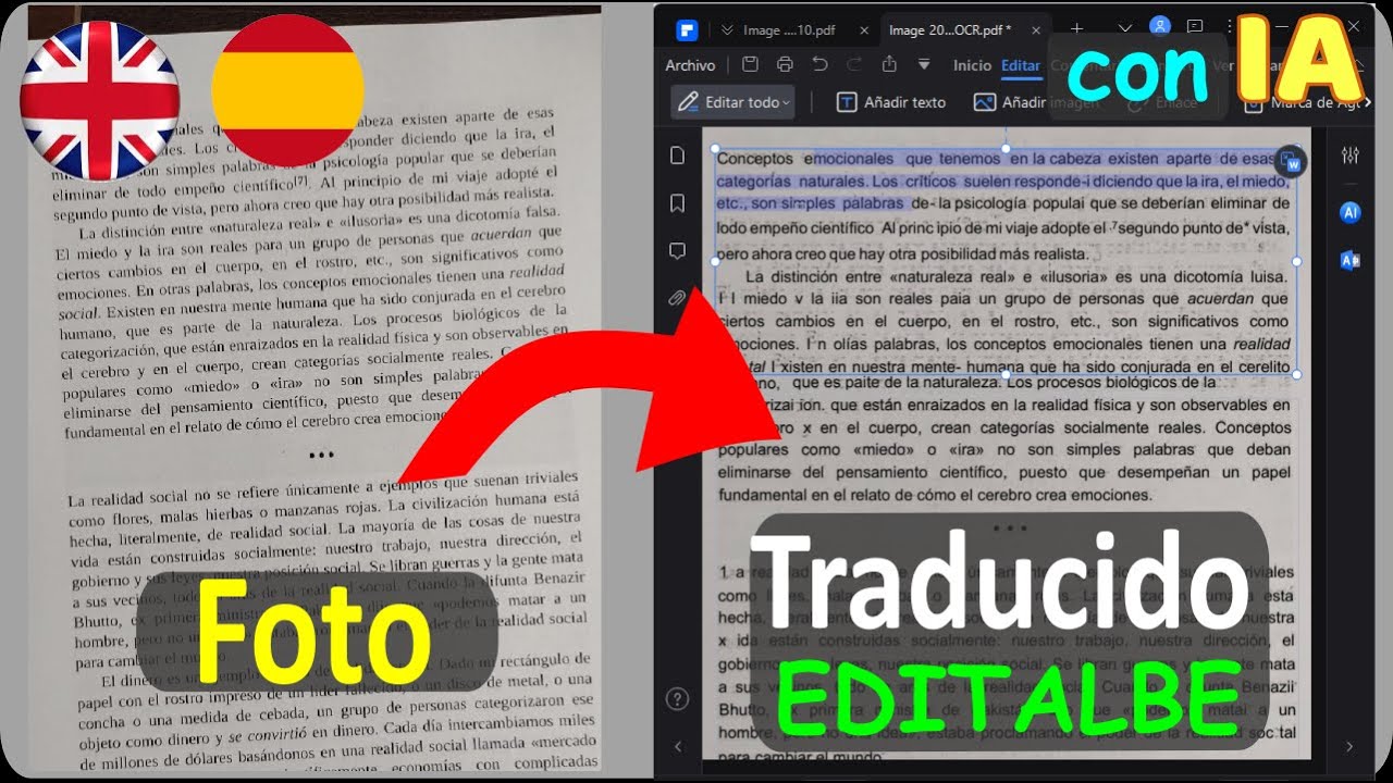 Usa la IA para Editar PDF con PDFelement | Guía completa - YouTube
