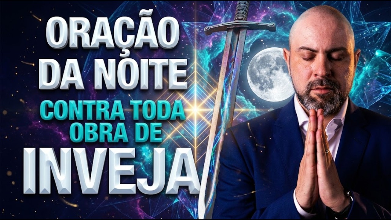 ORAÇÃO DA NOITE 26 DE FEVEREIRO QUEBRANDO TODA OBRA DE INVEJA E OBRAS INJUSTAS - SALMO 91 | Vinicius