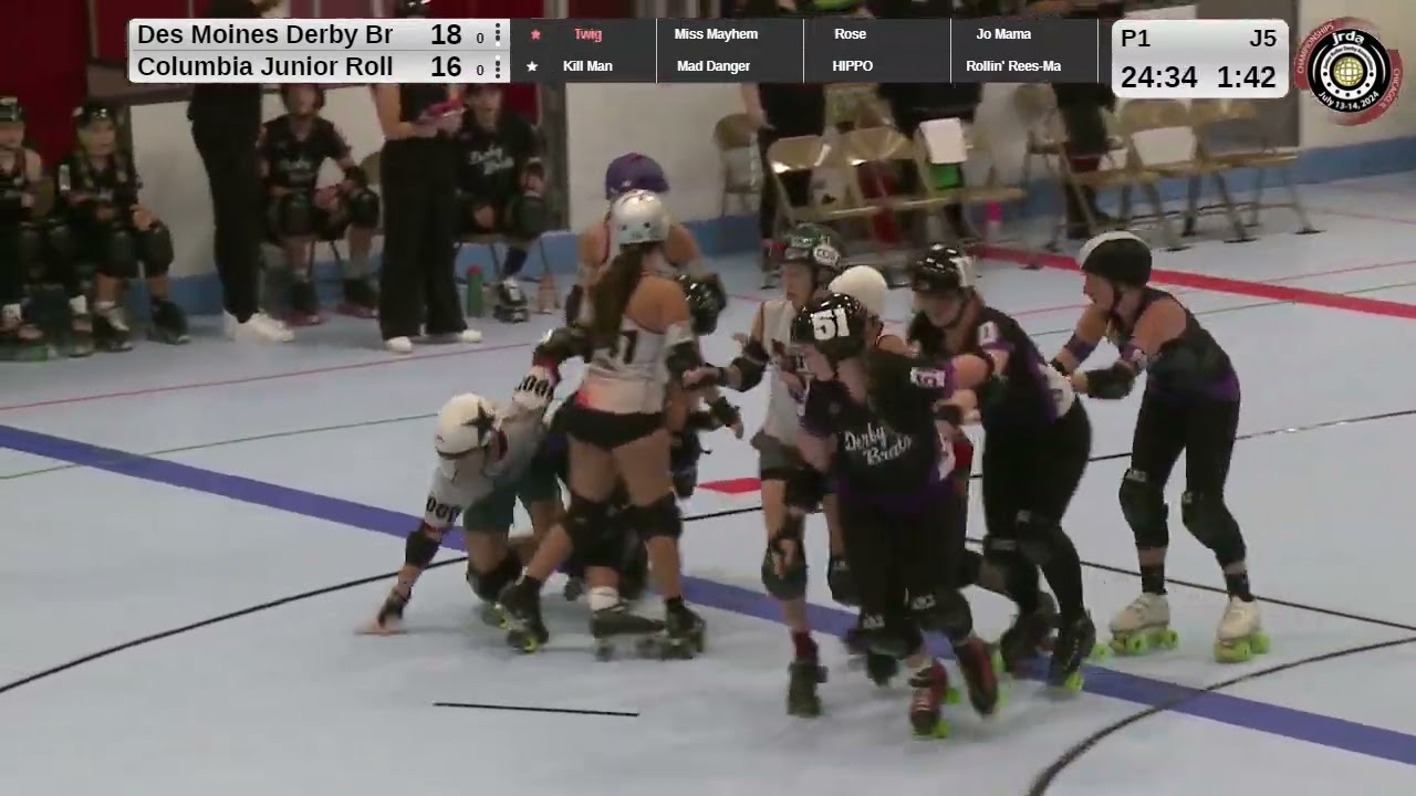 2024 JRDA Championships G1: Des Moines vs. Columbia (Open)