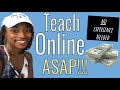 How to Teach English Online ASAP