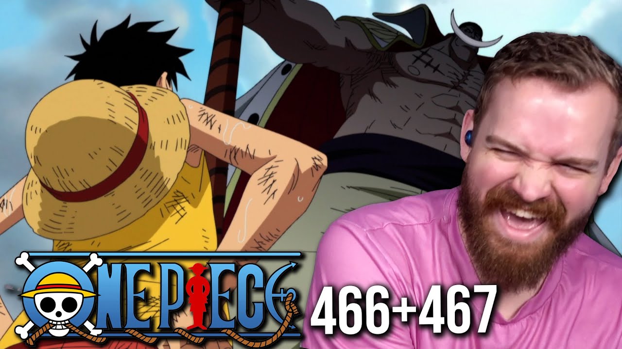 Luffy Stands Up To WHITEBEARD?!? | One Piece Ep 466+467 Reaction & Review | Marineford Arc