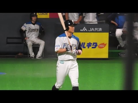 ＜2019.5.29ロッテ戦8回裏2アウト1塁＞代打・田中賢介がライトスタンドへの逆転２ランホームランを放つ！