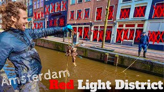 Magnet Fishing Amsterdam's Red Light District!