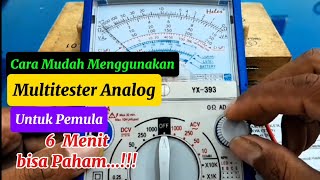 Cara Menggunakan Multitester Analog | #multitester #avometer #multitesterAnalog #otomotif #listrik