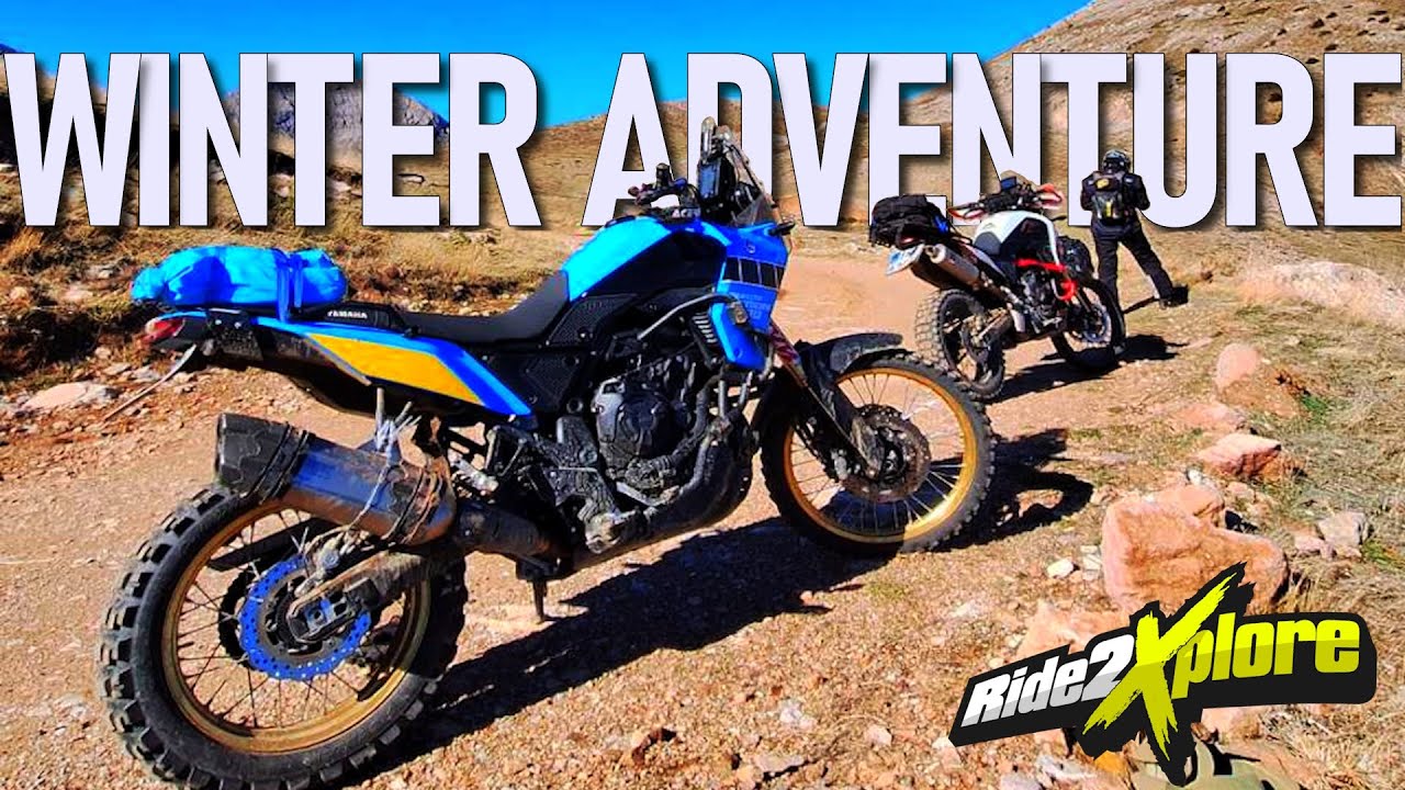 🏍️❄️ Χειμερινή Περιπέτεια στα Βαρδούσια & Οίτη – Πάγος, Πτώσεις & Ακραίες Συνθήκες! ❄️🏔️