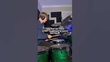 “The Pot” by Tool but CURSED #viral #drums #progmetal #tool #dannycarey #polyrhythms #metalmusic