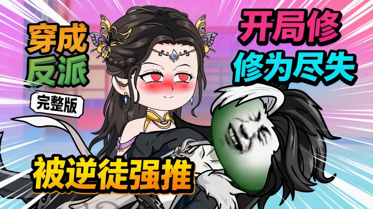 【一口气看完】穿越小说世界，成为书中反派，因为觉醒了万倍返还系统，只要得到小说女主的馈赠，便能概率万倍暴击返还！#夜一漫谈 #穿书反派：修为尽失，女主逆推