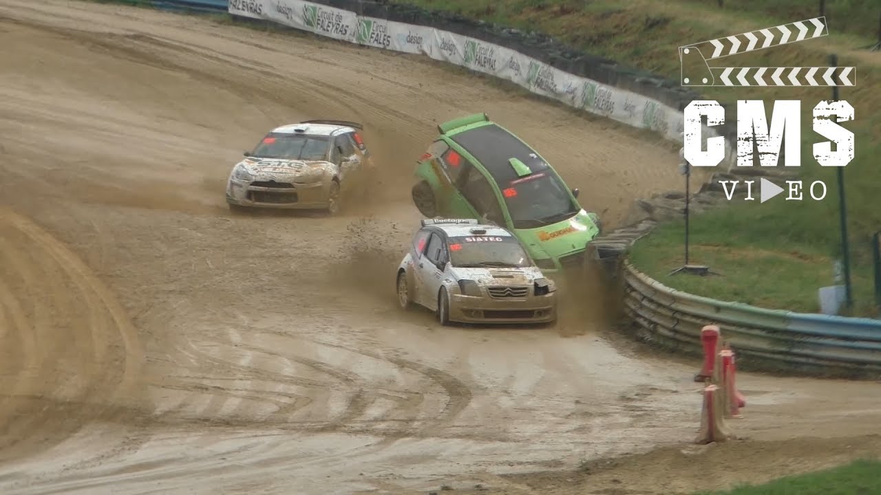 Rallycross Faleyras 2017 I Big Crashes, Show & Battles I CMSVideo
