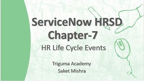 ServiceNow HRSD-Lecture 7 || HR Life Cycle Event #servicenow #servicenowdeveloper #servicenowjobs