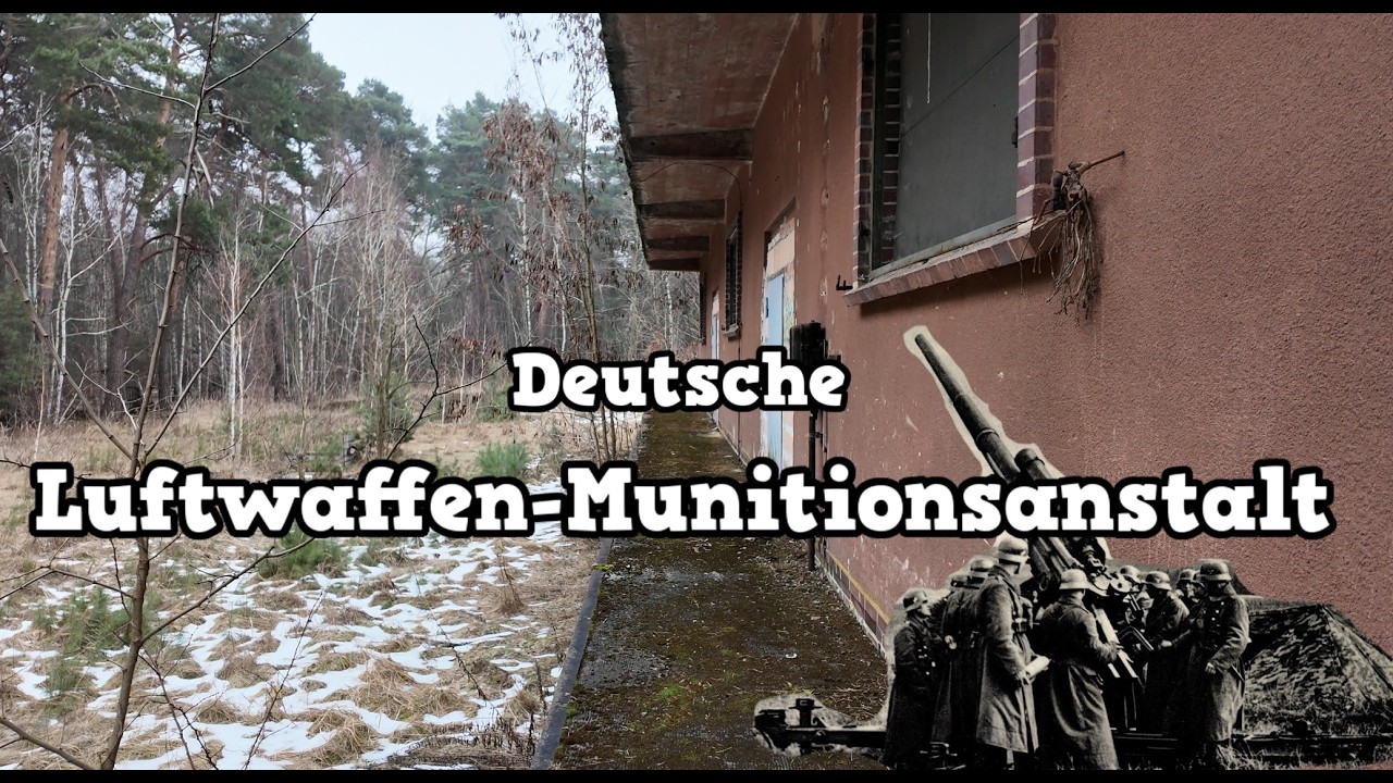 Deutsches Luftwaffen-Munitionsanstalt. #lostplace #verlassen #djipocket3 #urbex #drone