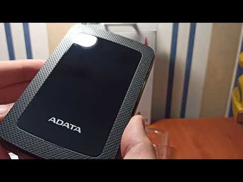 Распаковка жесткого диска ADATA DashDrive HV300 4TB из Rozetka