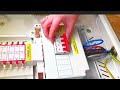 MCB Breaker installation in 3 phase panel