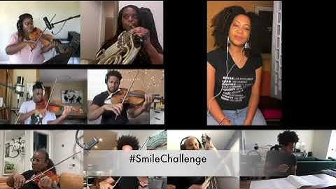 "Smile" (excerpt) Makeda Hampton w/ Matt Jones Orchestra #SmileChallenge